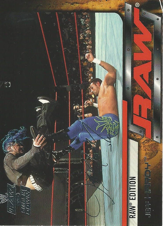 WWE Fleer Raw vs Smackdown 2002 Jeff Hardy #33