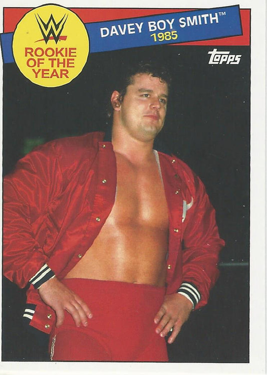 WWE Topps Heritage 2015 British Bulldog 3 of 30 trading card PW Catalog