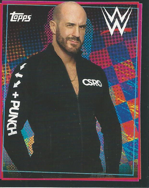 WWE Topps Road to Wrestlemania Stickers 2021 Cesaro #303