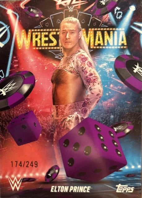Elton Prince trading card PW Catalog