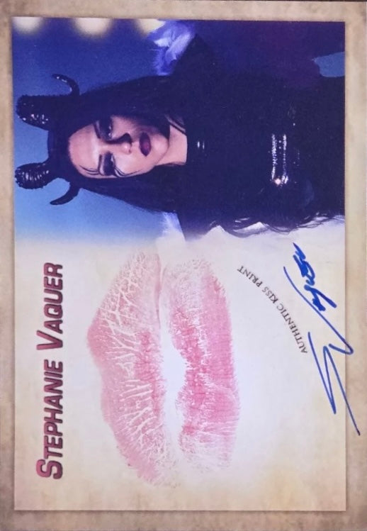 Stephanie Vaquer trading card PW Catalog