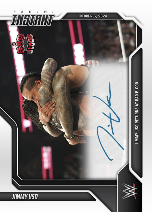 Jimmy USO – Jimmy USO Returns at Bad Blood trading card PW Catalog