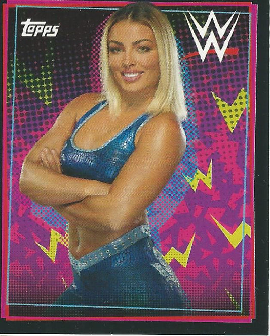 WWE Topps Road to Wrestlemania Stickers 2021 Mandy Rose #304