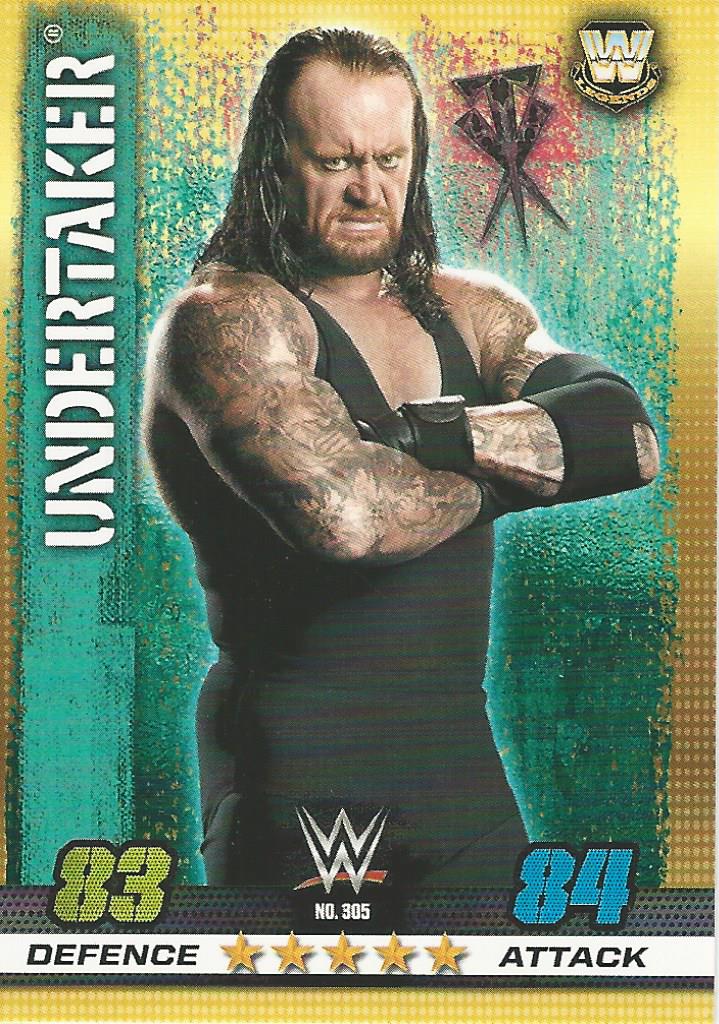 WWE Topps Slam Attax 10th Edition 2017 The Undertaker #305