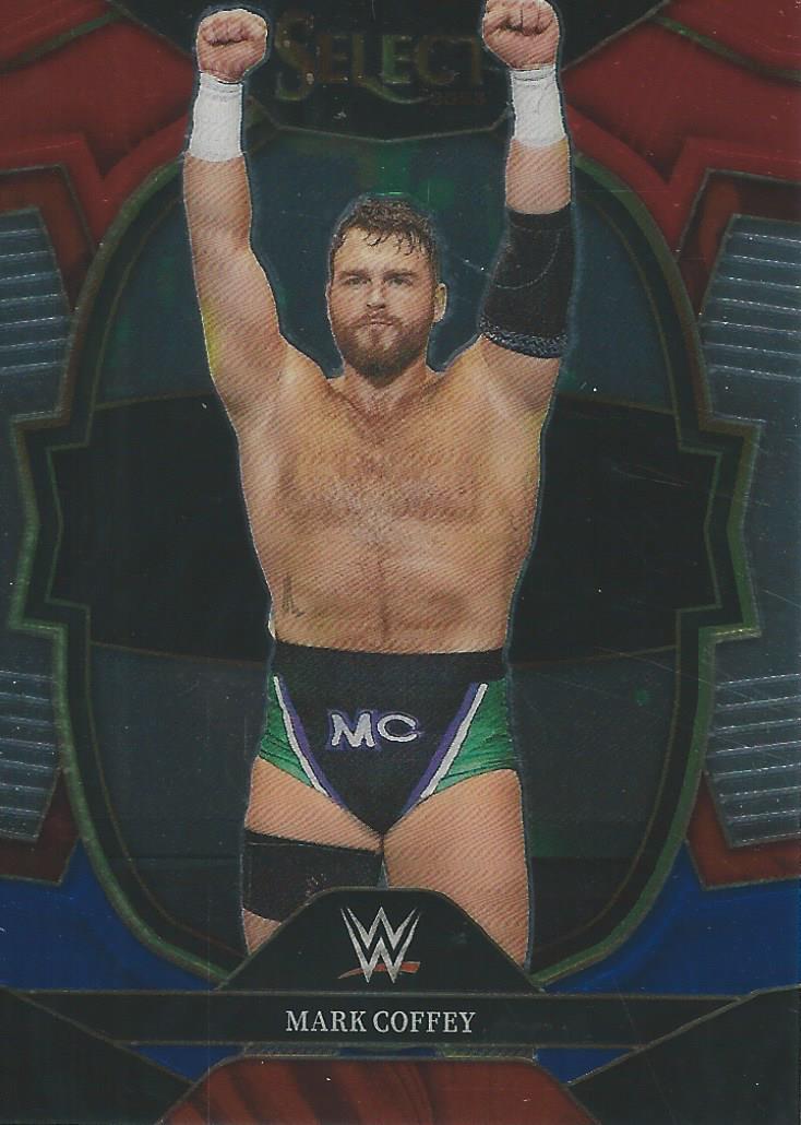 WWE Panini Select 2023 Red/Silver/Blue Mark Coffey #55