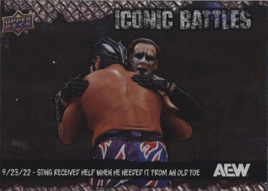 Iconic Battles – 9/23/22 – Sting Received Help When HE Needed IT From an Old FOE