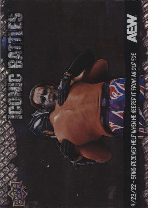 Iconic Battles – 9/23/22 – Sting Received Help When HE Needed IT From an Old FOE