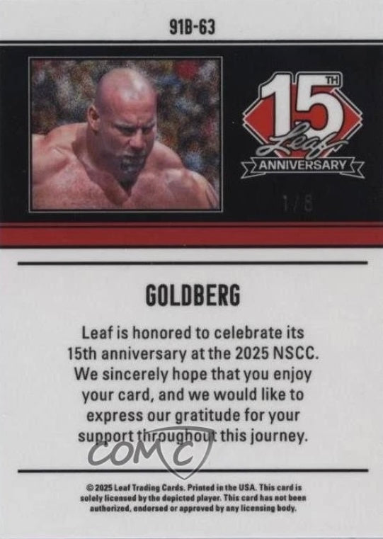 Goldberg trading card PW Catalog