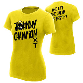 Johnny Gargano "Johnny Champion" Women's Authentic T-Shirt T-Shirt PW Catalog