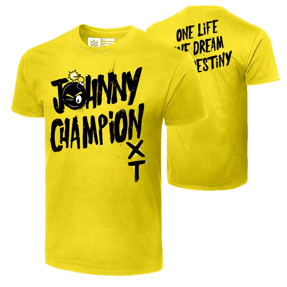 Johnny Gargano "Johnny Champion" Authentic T-Shirt T-Shirt PW Catalog