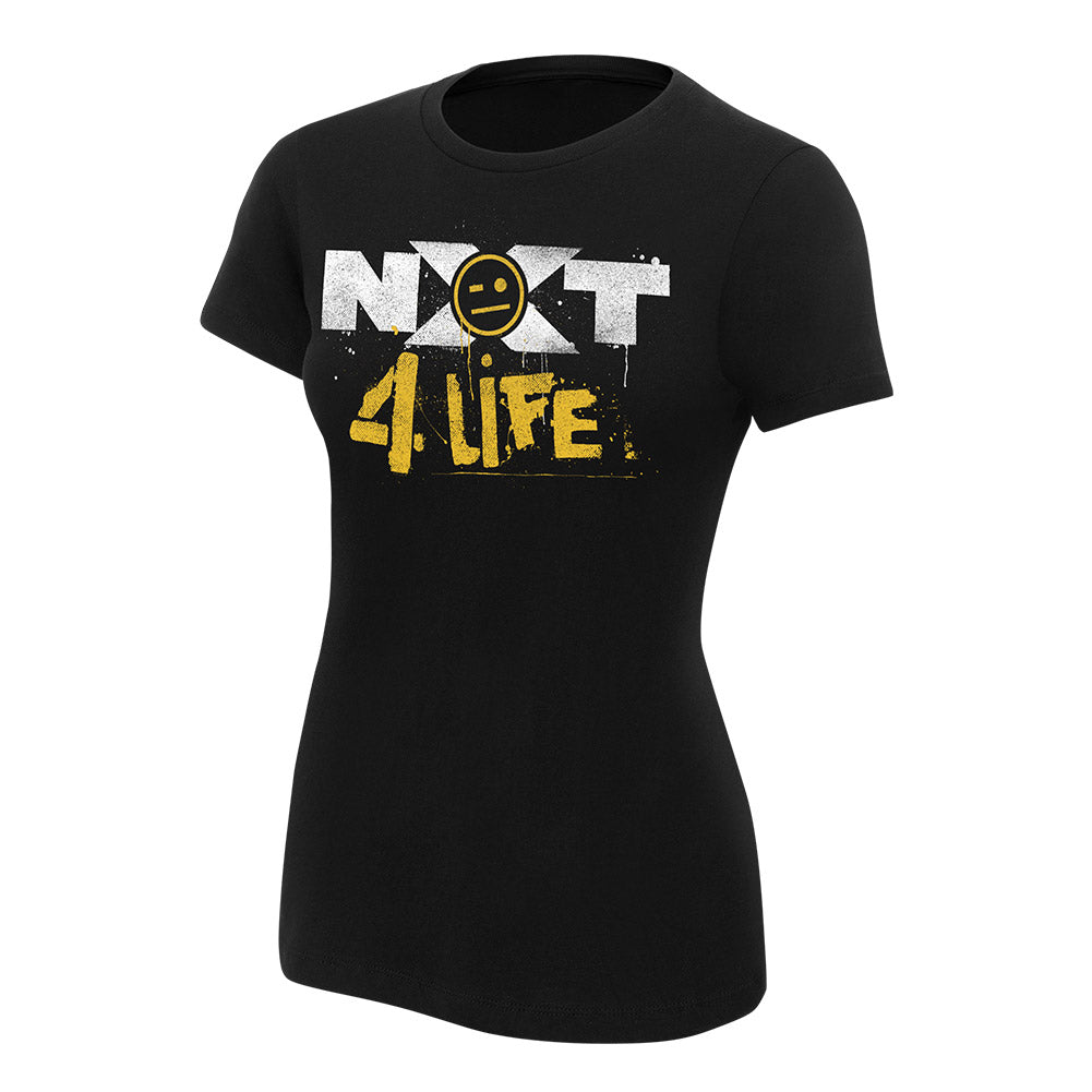 Johnny Gargano "NXT 4 Life" Women's Authentic T-Shirt T-Shirt PW Catalog