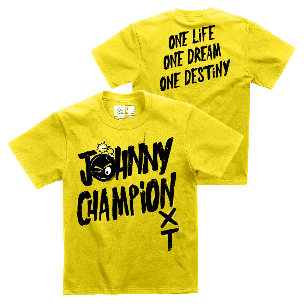 Johnny Gargano "Johnny Champion" Youth Authentic T-Shirt T-Shirt PW Catalog