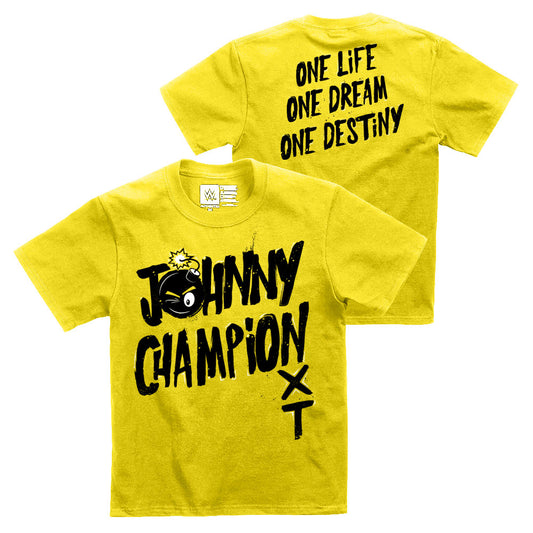 Johnny Gargano "Johnny Champion" Youth Authentic T-Shirt T-Shirt PW Catalog