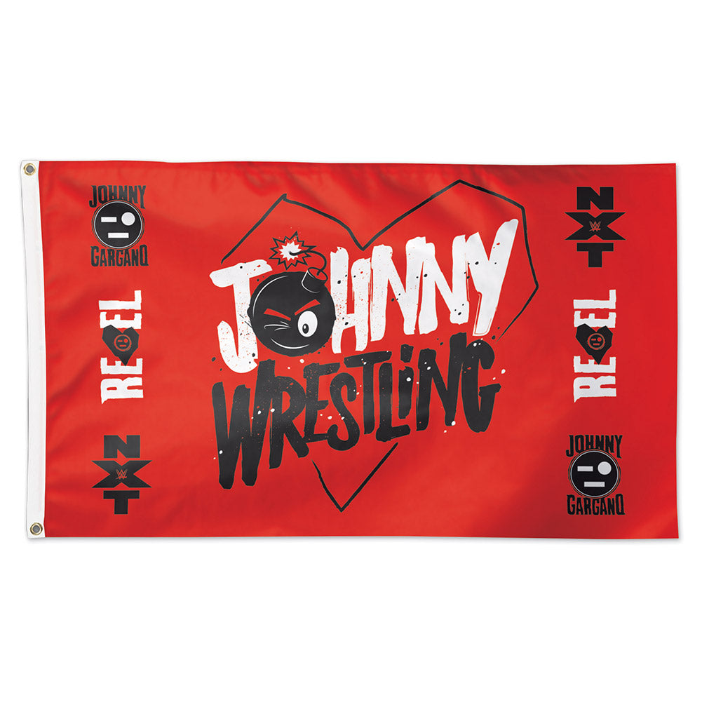Johnny Gargano 3' x 5' Superstar Logo Flag