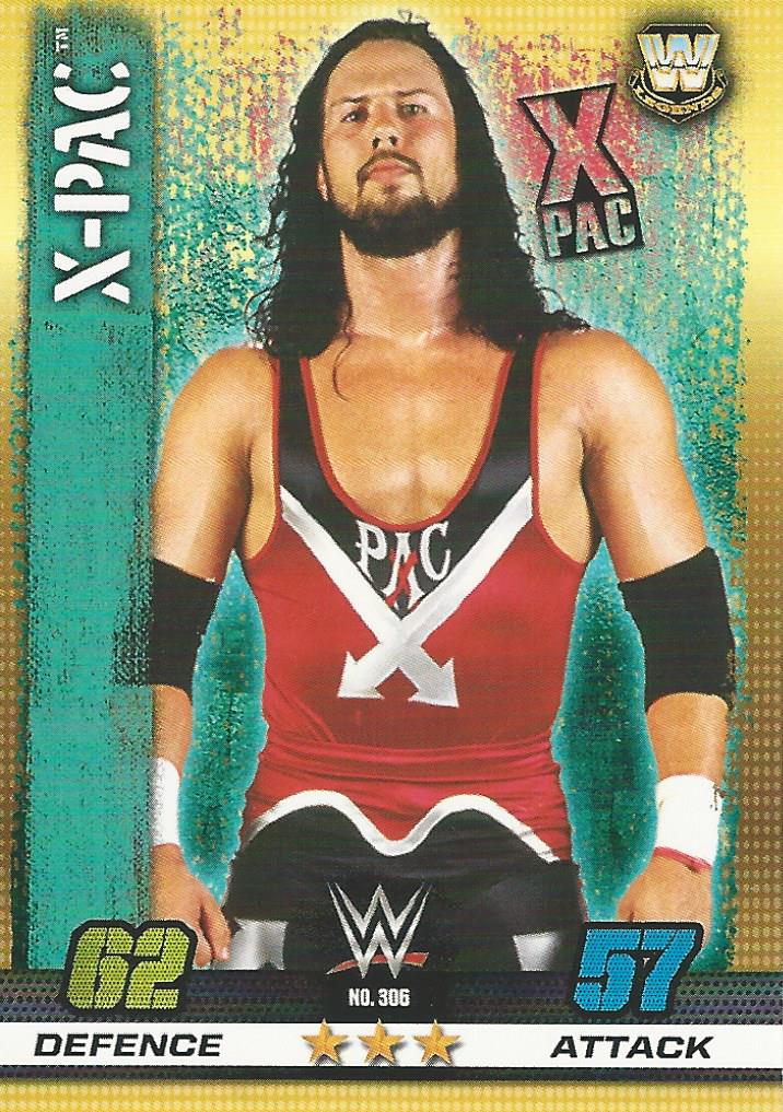 WWE Topps Slam Attax 10th Edition 2017 X-Pac #306