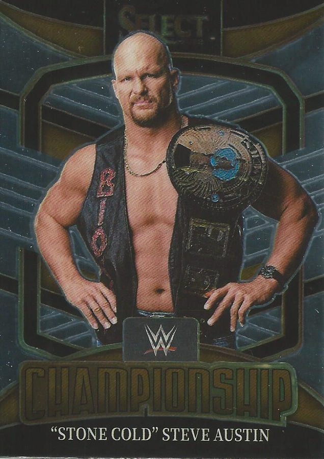 WWE Panini Select 2022 Stone Cold Steve Austin Championship #5