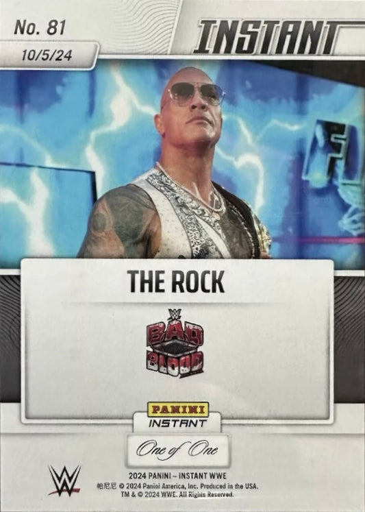 The Rock – the Rock Makes a Surprise Appearance trading card PW Catalog