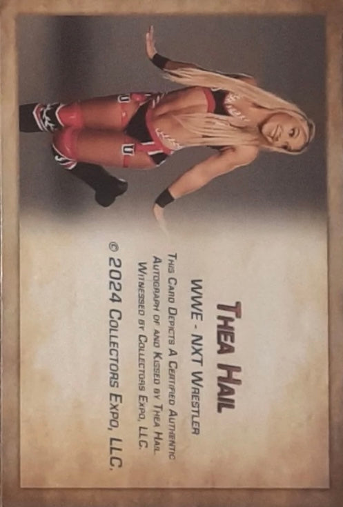 Thea Hail trading card PW Catalog