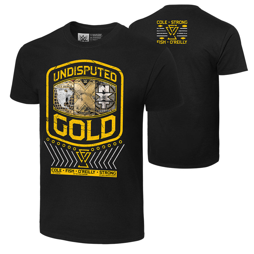 Undisputed Era "Undisputed Gold" Authentic T-Shirt