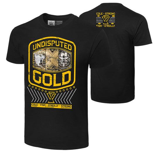 Undisputed Era "Undisputed Gold" Authentic T-Shirt T-Shirt PW Catalog