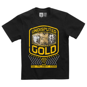 Undisputed Era "Undisputed Gold" Youth Authentic T-Shirt T-Shirt PW Catalog