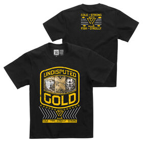 Undisputed Era "Undisputed Gold" Youth Authentic T-Shirt T-Shirt PW Catalog
