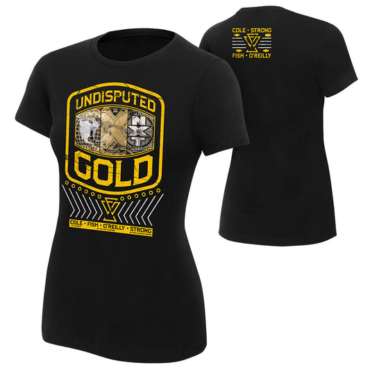 Undisputed Era "Undisputed Gold" Women's Authentic T-Shirt T-Shirt PW Catalog