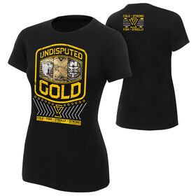 Undisputed Era "Undisputed Gold" Women's Authentic T-Shirt