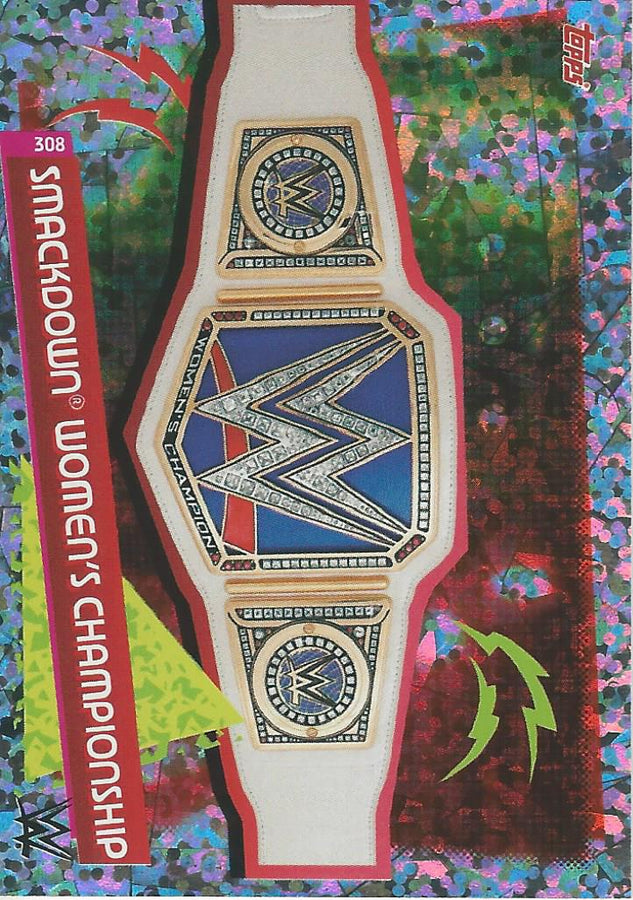 WWE Topps Slam Attax Reloaded 2020 Smackdown Womens Championship #308