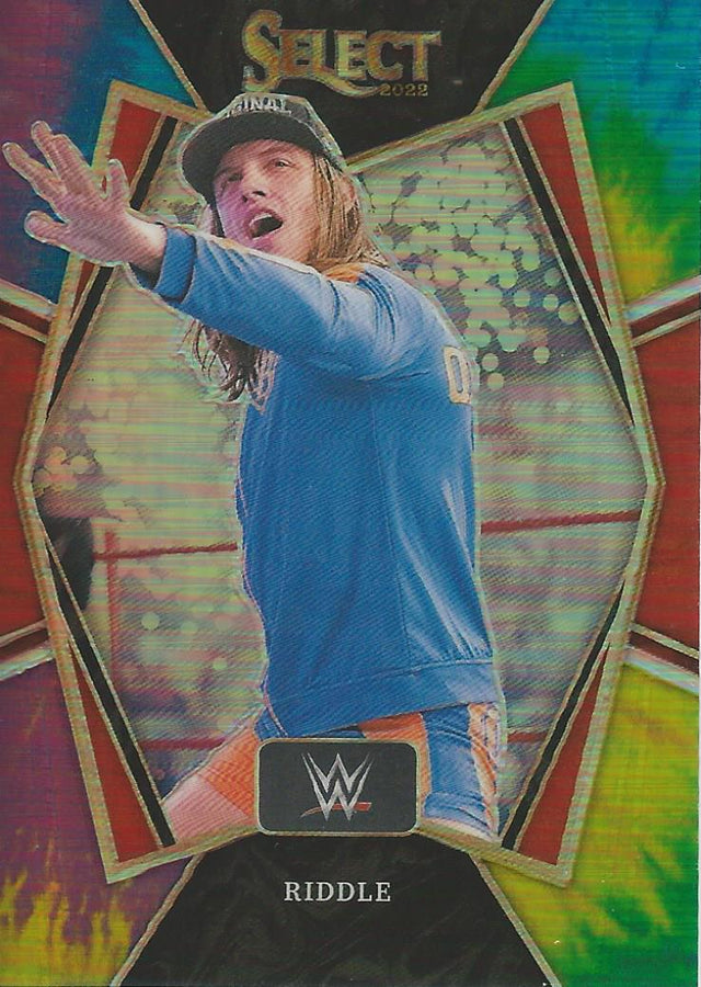 WWE Panini Select 2022 Riddle Tye Dye 7/25 #120