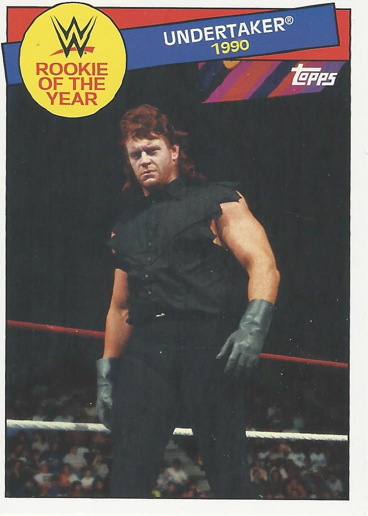 WWE Topps Heritage 2015 Undertaker 8 of 30 trading card PW Catalog