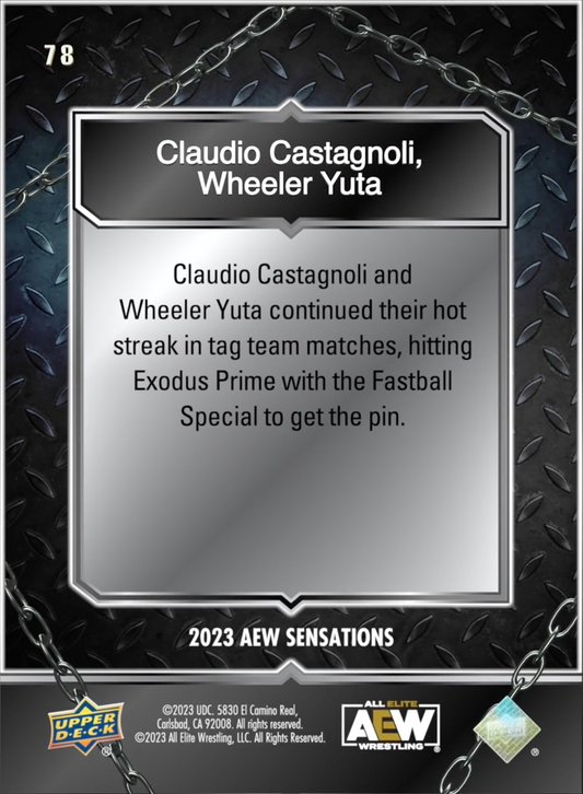 10/20/23 – Claudio Castagnoli, Wheeler Yuta – Claudio Castagnoli, Wheeler Yuta Win Again