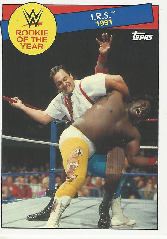 WWE Topps Heritage 2015 IRS 9 of 30 trading card PW Catalog