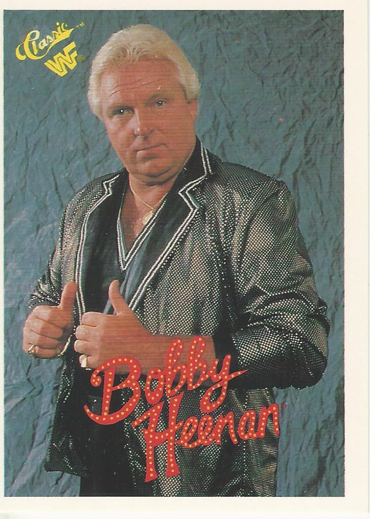 WWF Classic Trading Cards 1990 Bobby Heenan No.30 trading card PW Catalog