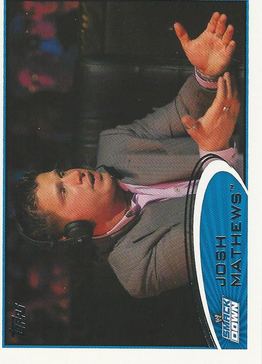 WWE Topps 2012 Josh Matthews #30