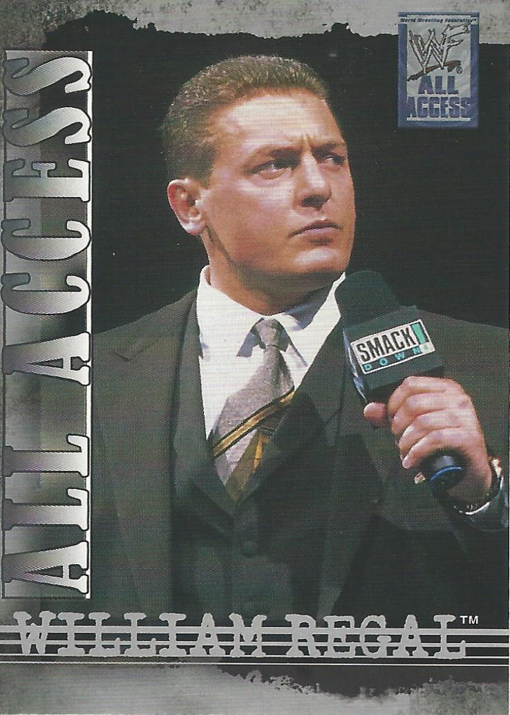WWF Fleer All Access 2002 William Regal #30