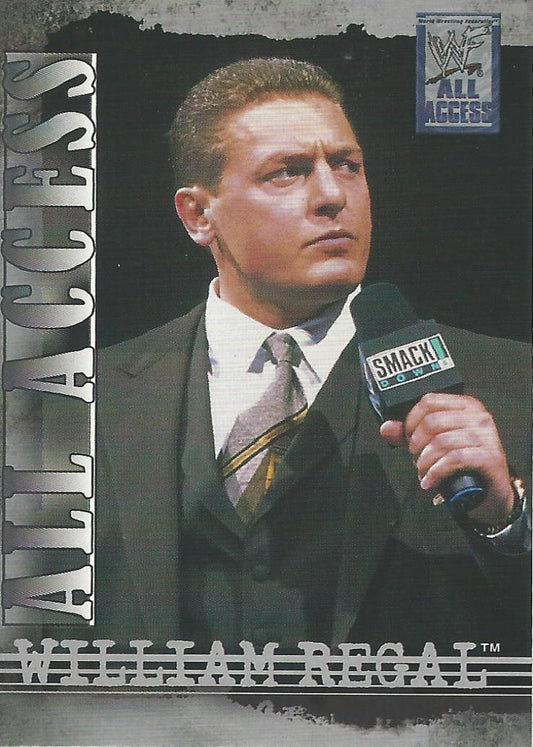 WWF Fleer All Access 2002 William Regal #30