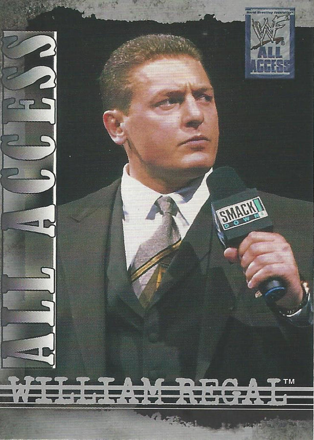 WWF Fleer All Access 2002 William Regal #30