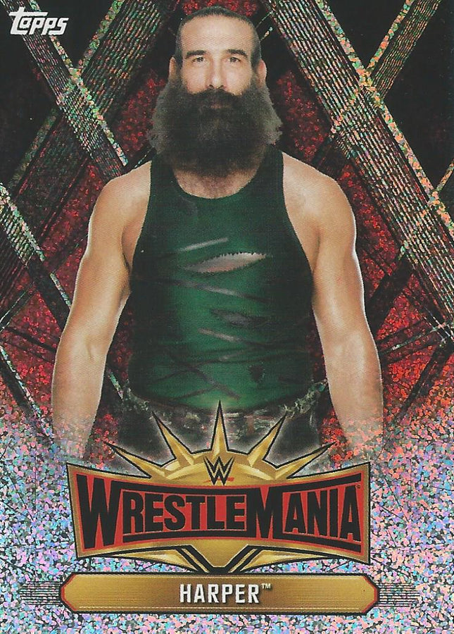 WWE Topps Champions 2019 Harper WM-30 trading card PW Catalog