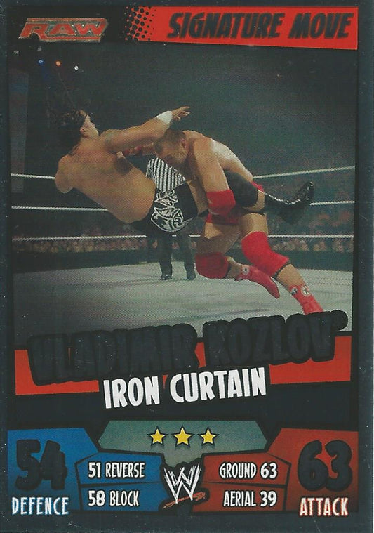 WWE Topps Slam Attax Rumble 2011 Vladimir Kozlov #30