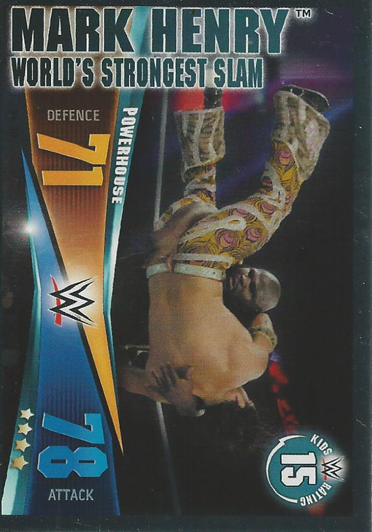 WWE Topps Slam Attax Rivals 2014 Mark Henry #30
