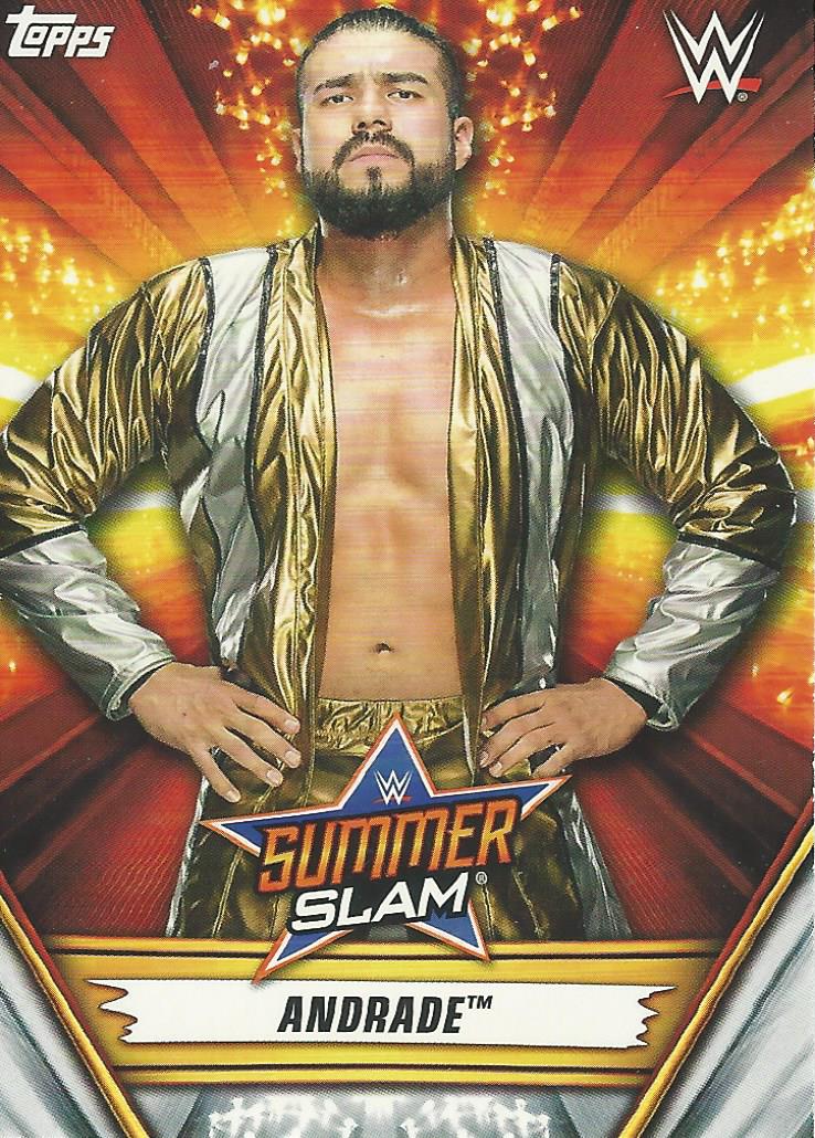 WWE Topps Summerslam 2019 Andrade #30