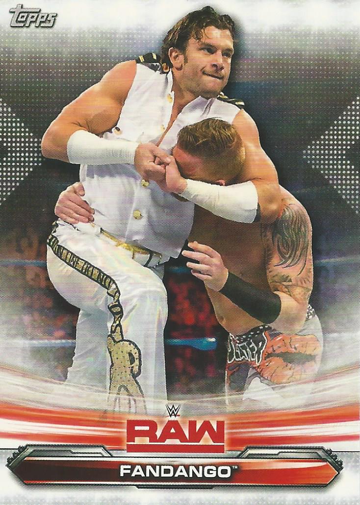 WWE Topps Raw 2019 Fandango #30