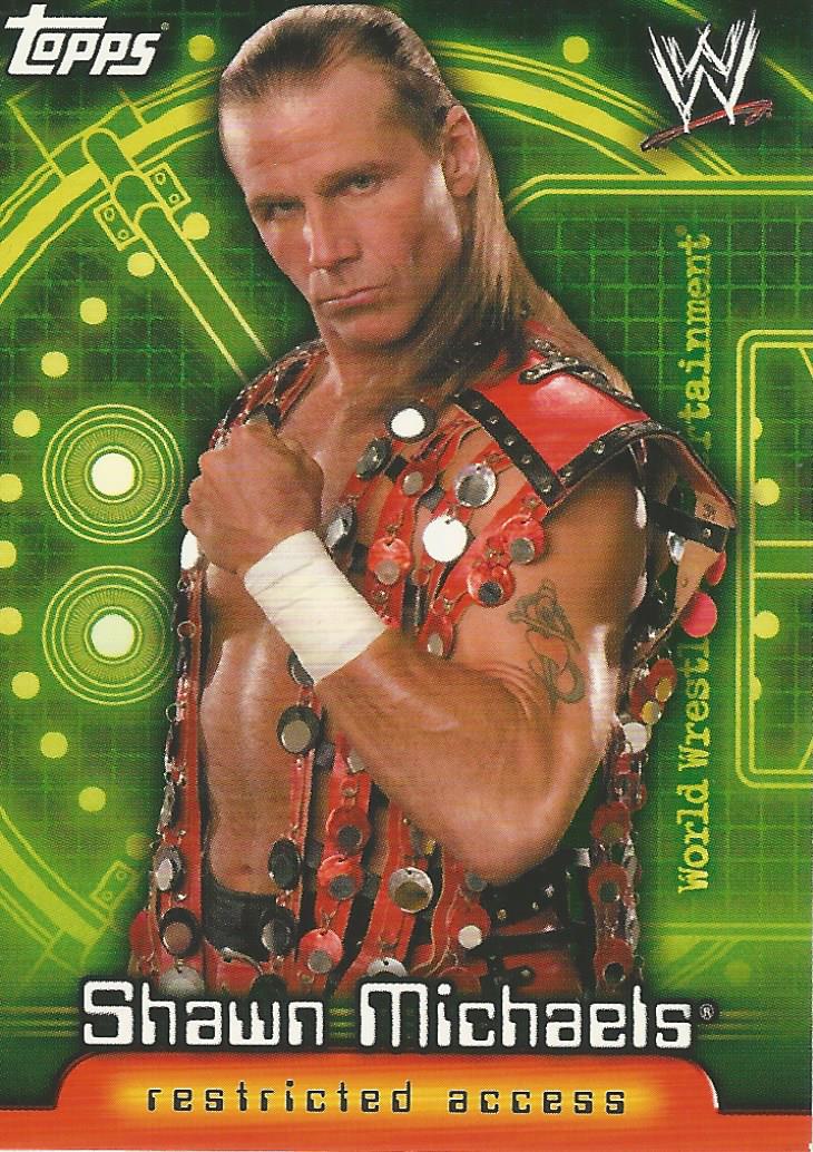 WWE Topps Insider 2006 Shawn Michaels #30