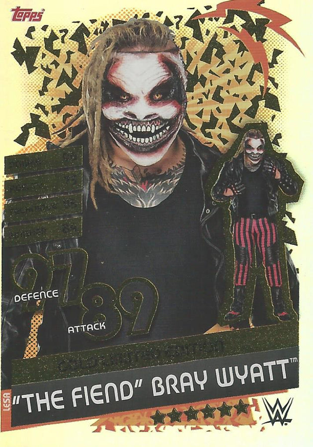 WWE Topps Slam Attax Reloaded 2020 Bray Wyatt LESA trading card PW Catalog