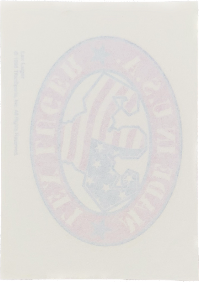 WWF Tattoos 1995 Lex Luger Logo from Germany