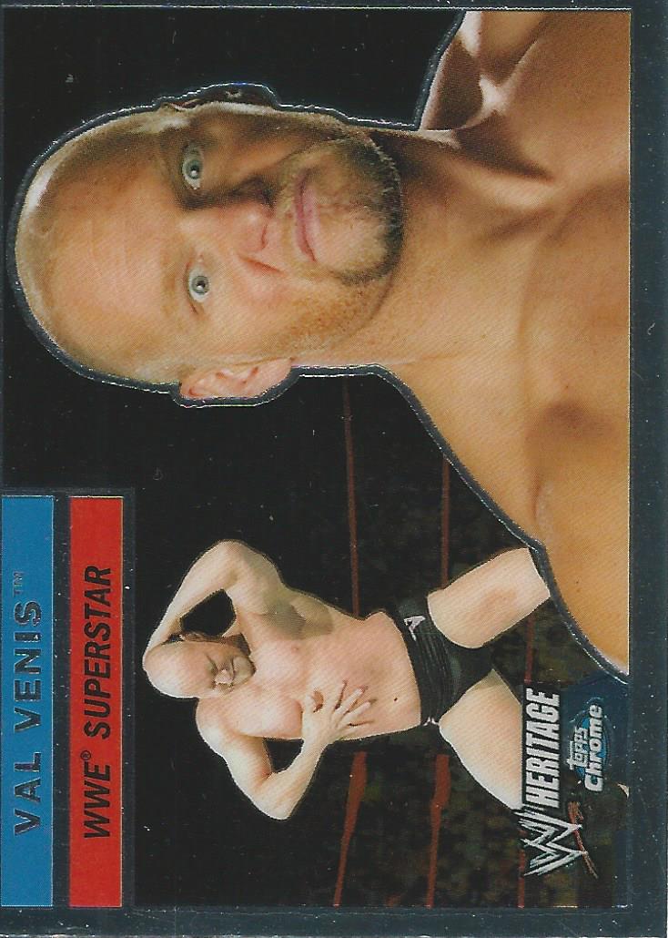 WWE Topps Chrome Heritage 2006 Val Venis #30