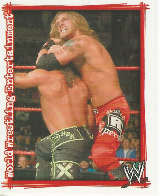 WWE Topps Superstars Uncovered 2007 Sticker Edge #30