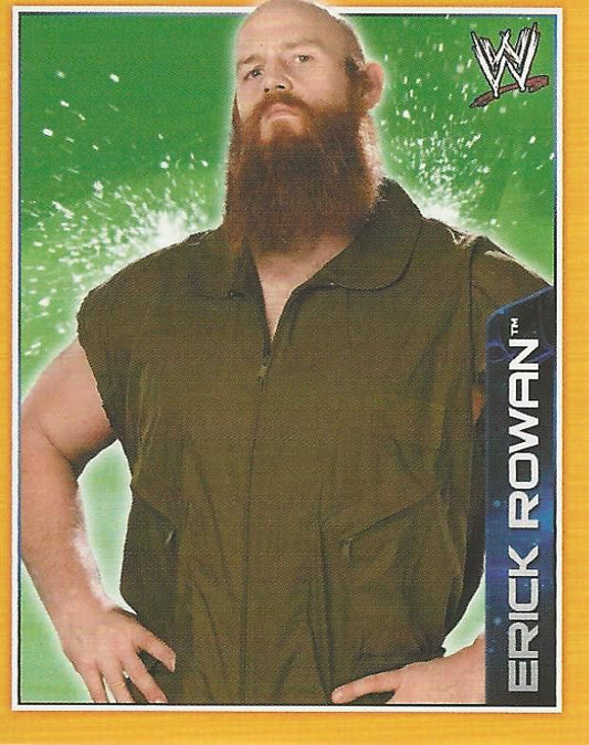 WWE Topps A-Z Sticker Collection 2014 Erick Rowan #30