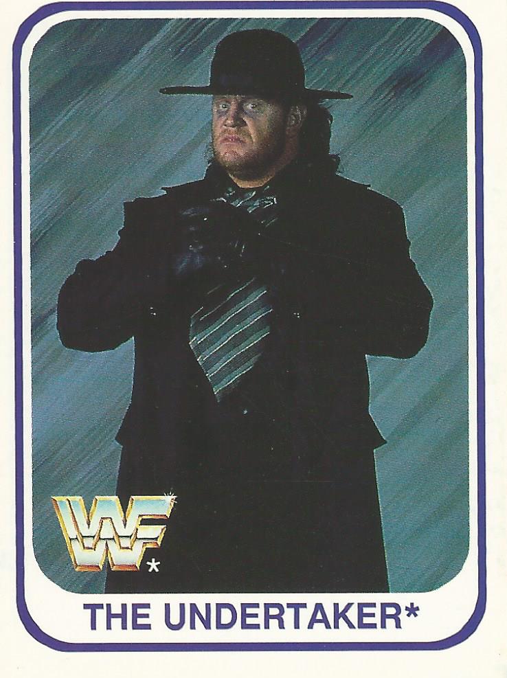 WWF Merlin 1991 The Undertaker #30